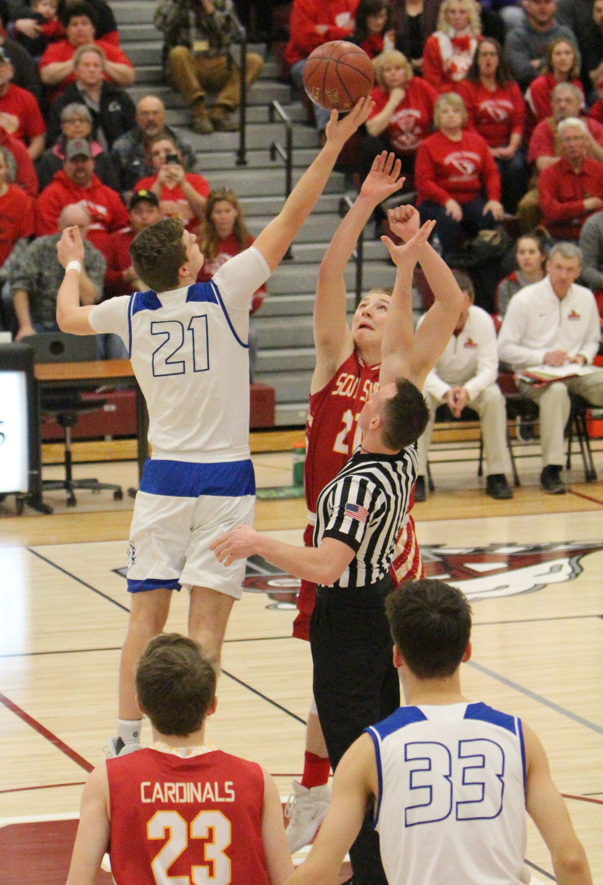 McDonell boys basketball vs South Shore at Spooner 3-10-18